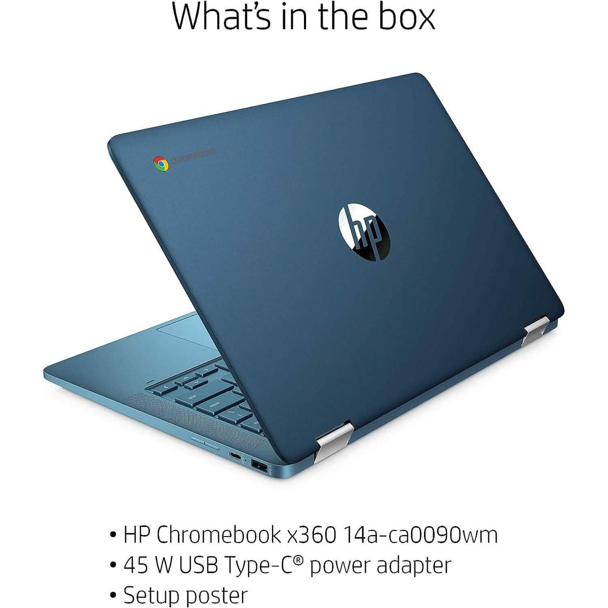 HP Laptop X360 14a Chromebook 14" HD Touchscreen (Refurbished)