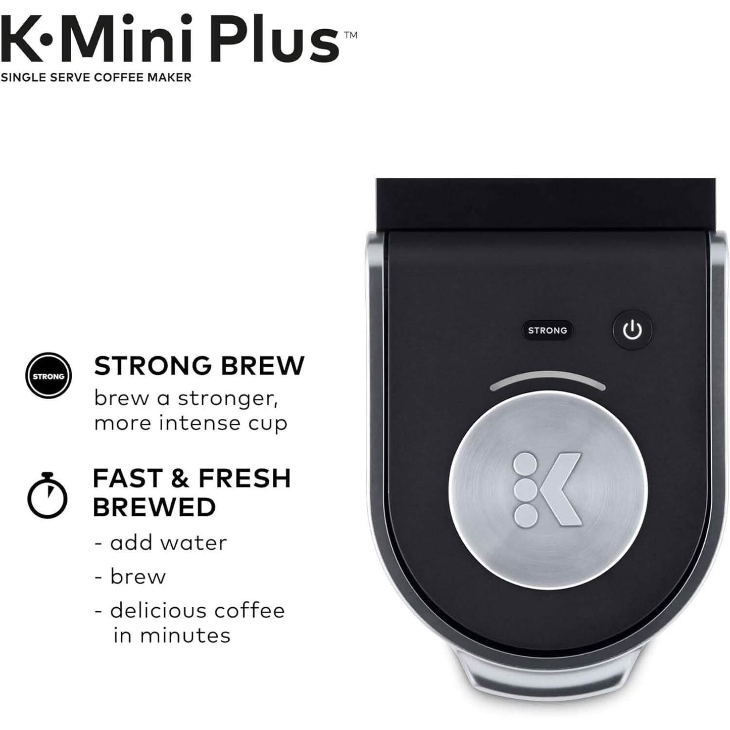 Keurig K-Mini Plus Single Serve K-Cup Pod Coffee Maker  (Refurbished)