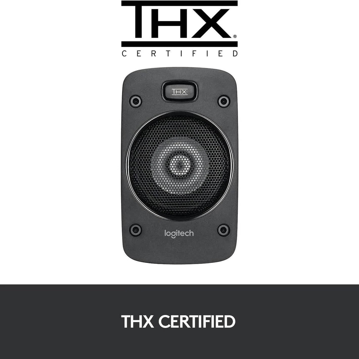 Logitech Z906 5.1 Surround Sound Speaker System - THX, Dolby Digital and DTS Digital Certified (Refurbished)