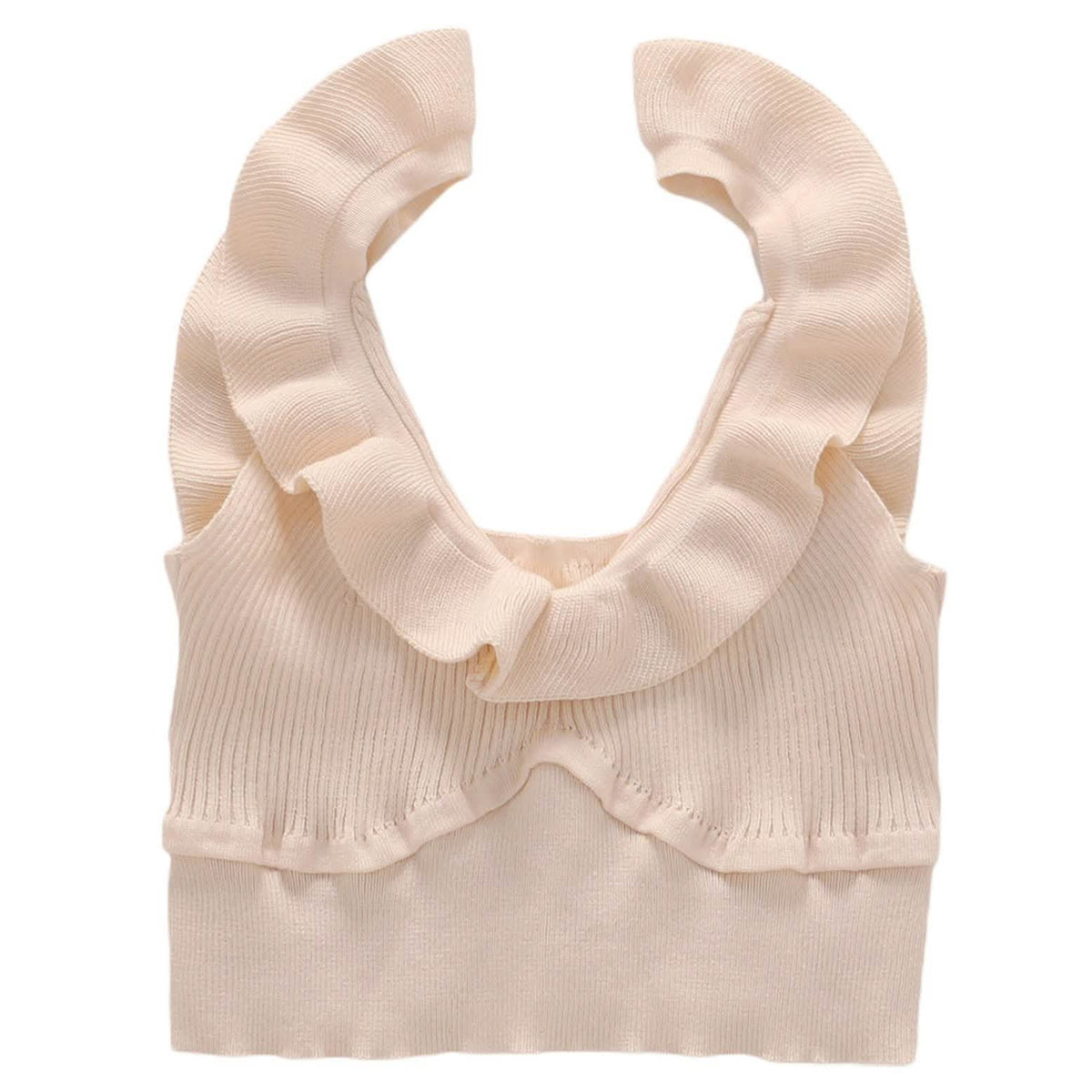 Meihuida Women's Sleeveless V Neck Crop Tops