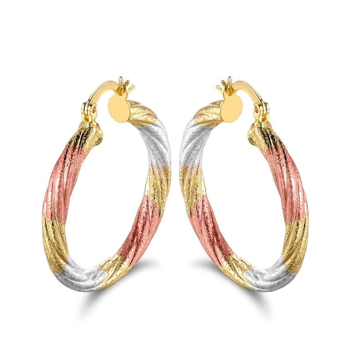 Multi Gold Hoop Earrings - Assorted Styles