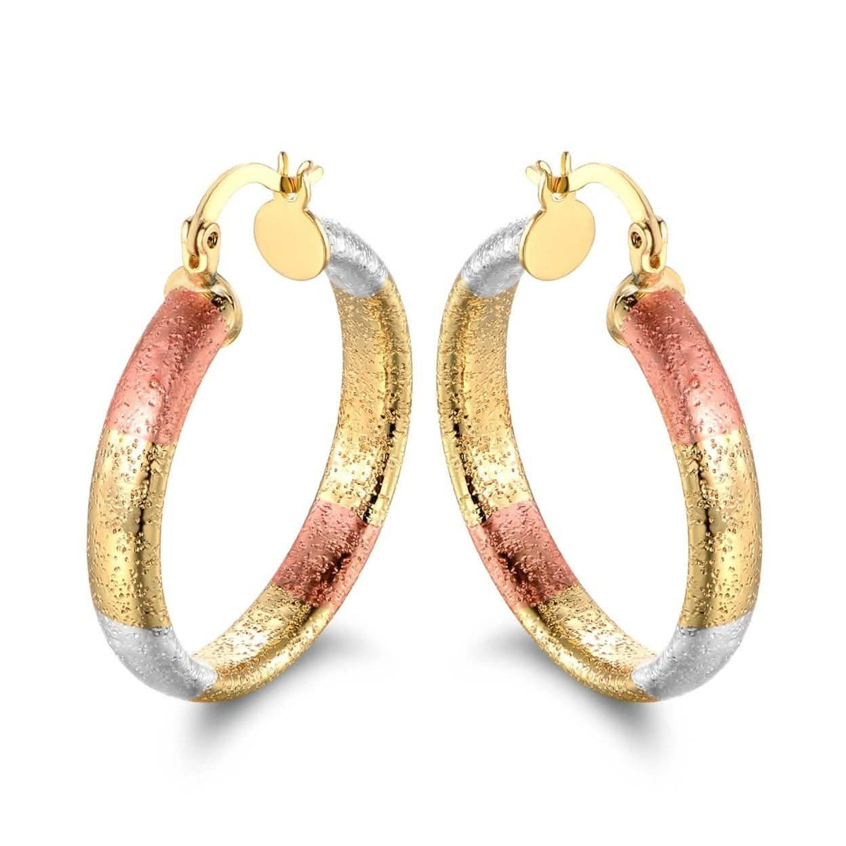 Multi Gold Hoop Earrings - Assorted Styles