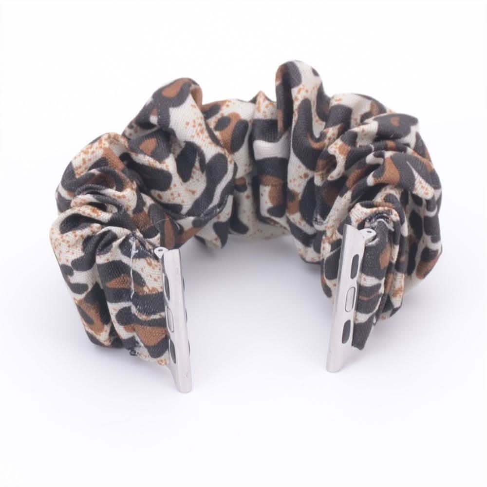 Multifunction Hair Scrunchie Apple Watch Band - Assorted Colors