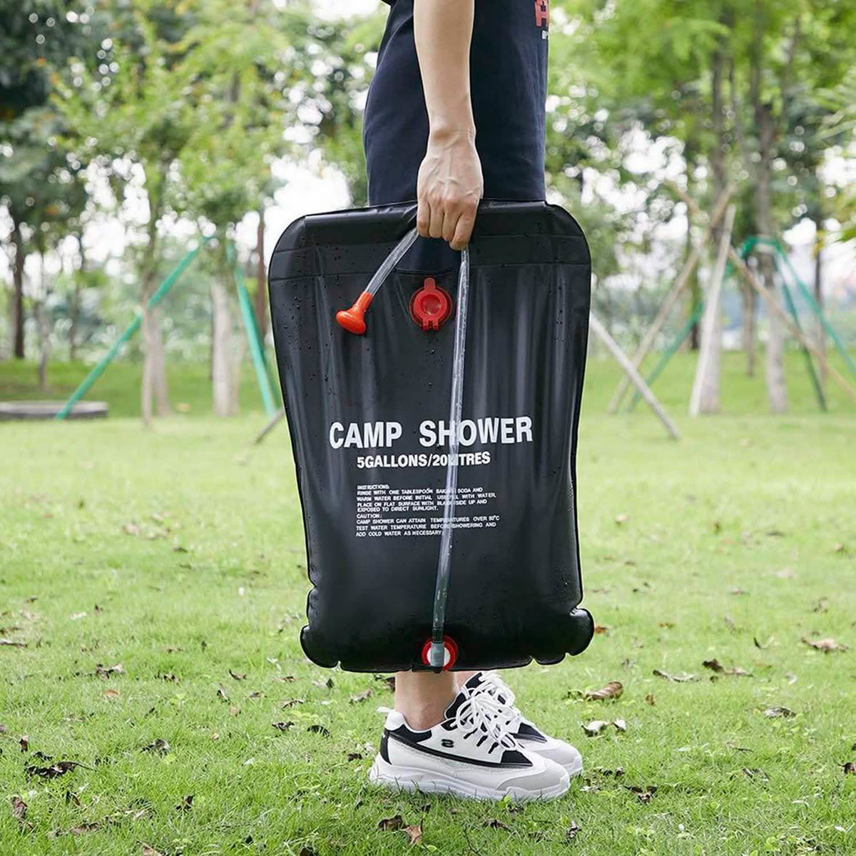 Portable Solar Heated Shower Bag