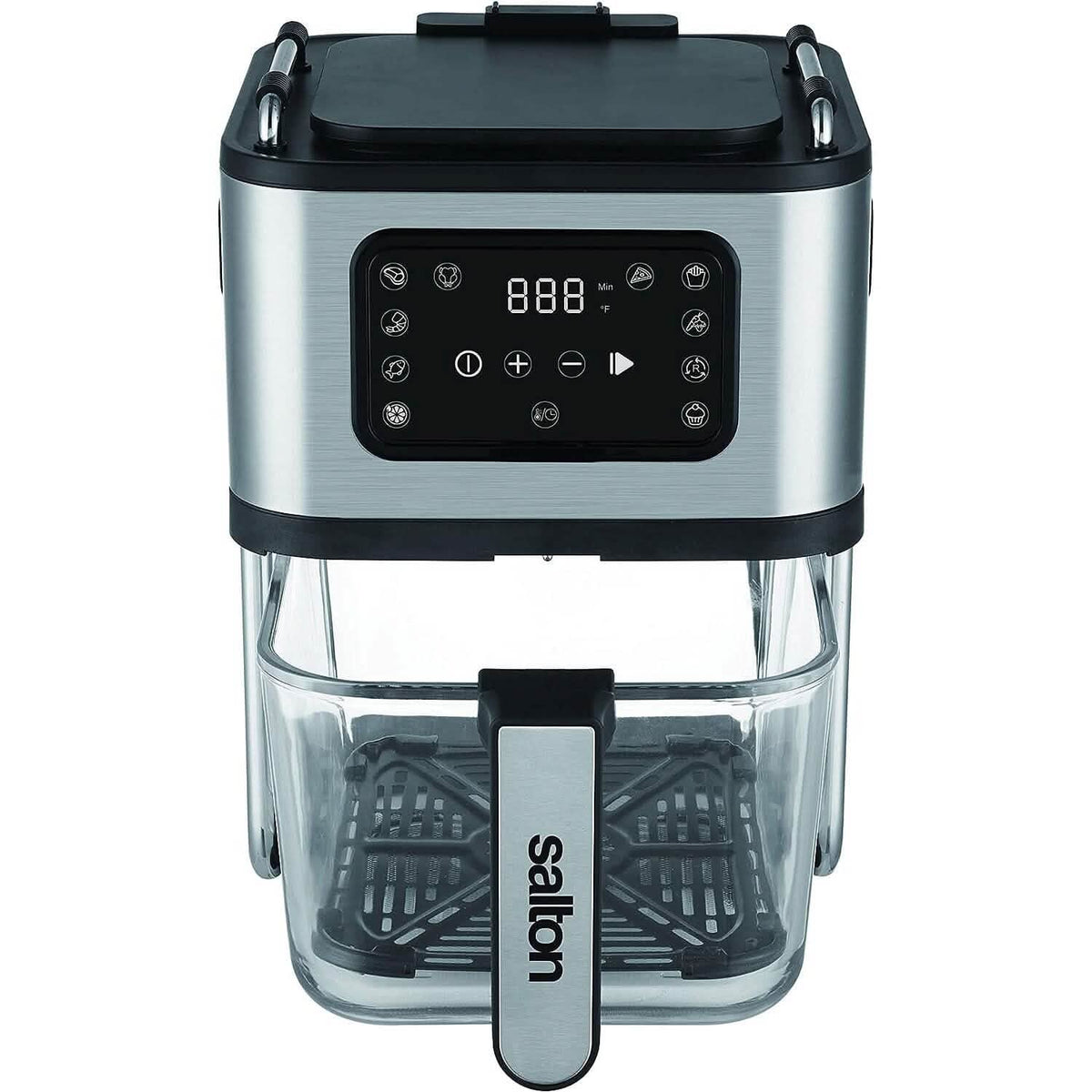 Salton Flip and Cook 3-in-1 Air Fryer, Grill & Dehydrator