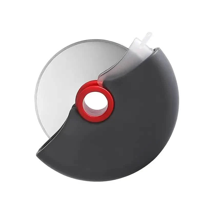 Stainless Steel Round Wheel Cutter with Lid
