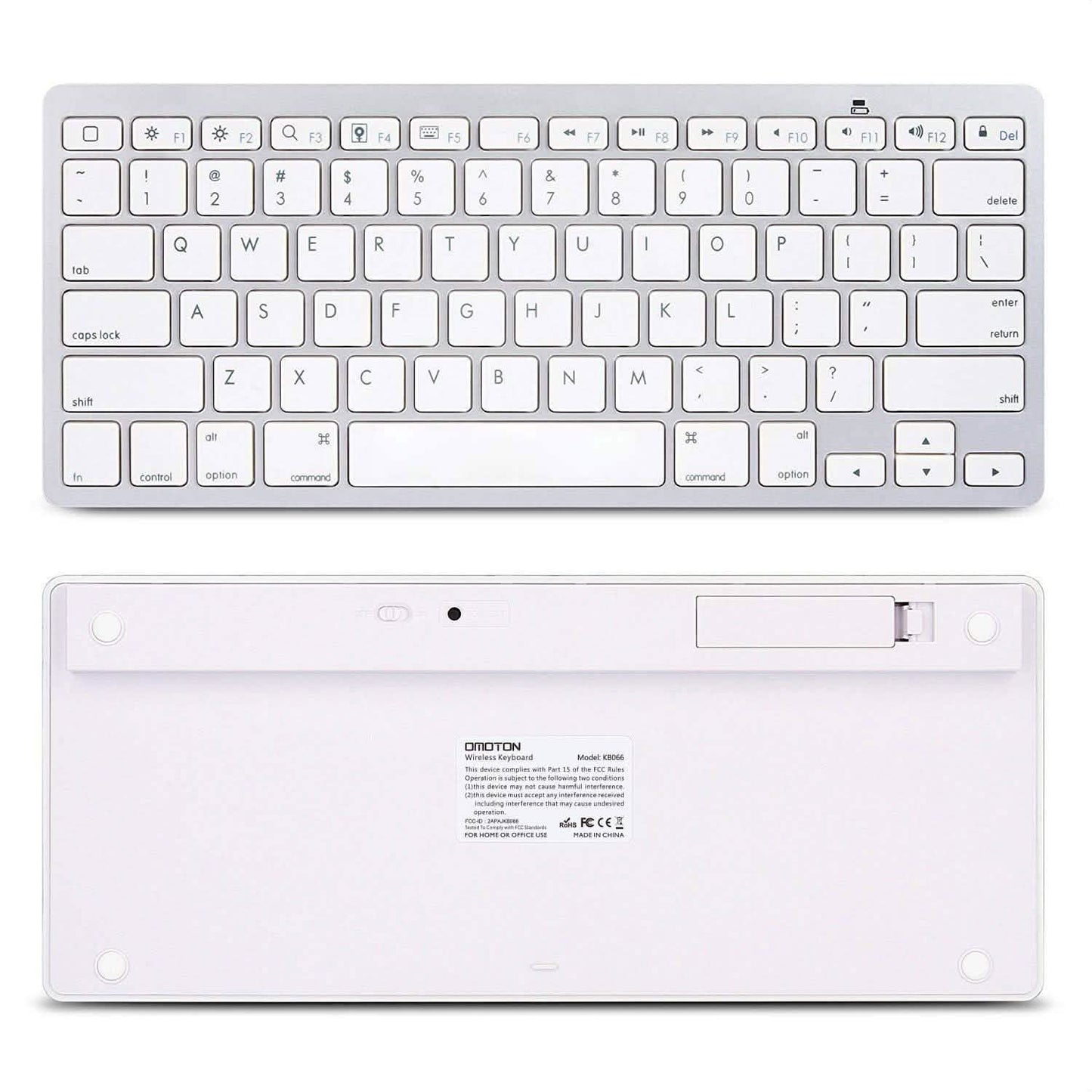 Ultra-Slim Bluetooth Keyboard - Assorted Colors