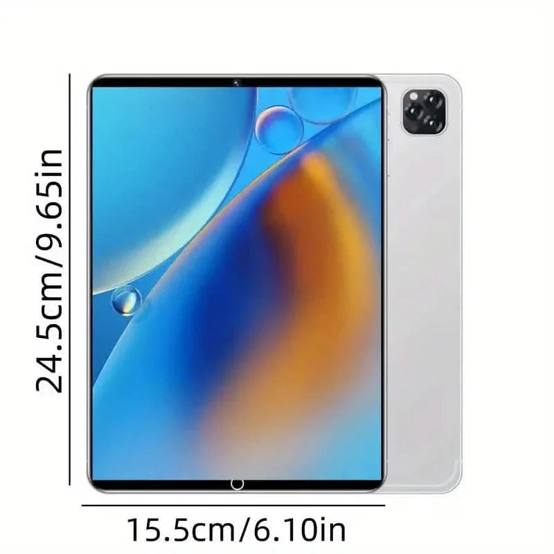 Unlocked Android 13 10.1-inch Smart Tablet - 256GB RAM, HD Front And Rear Cameras & More