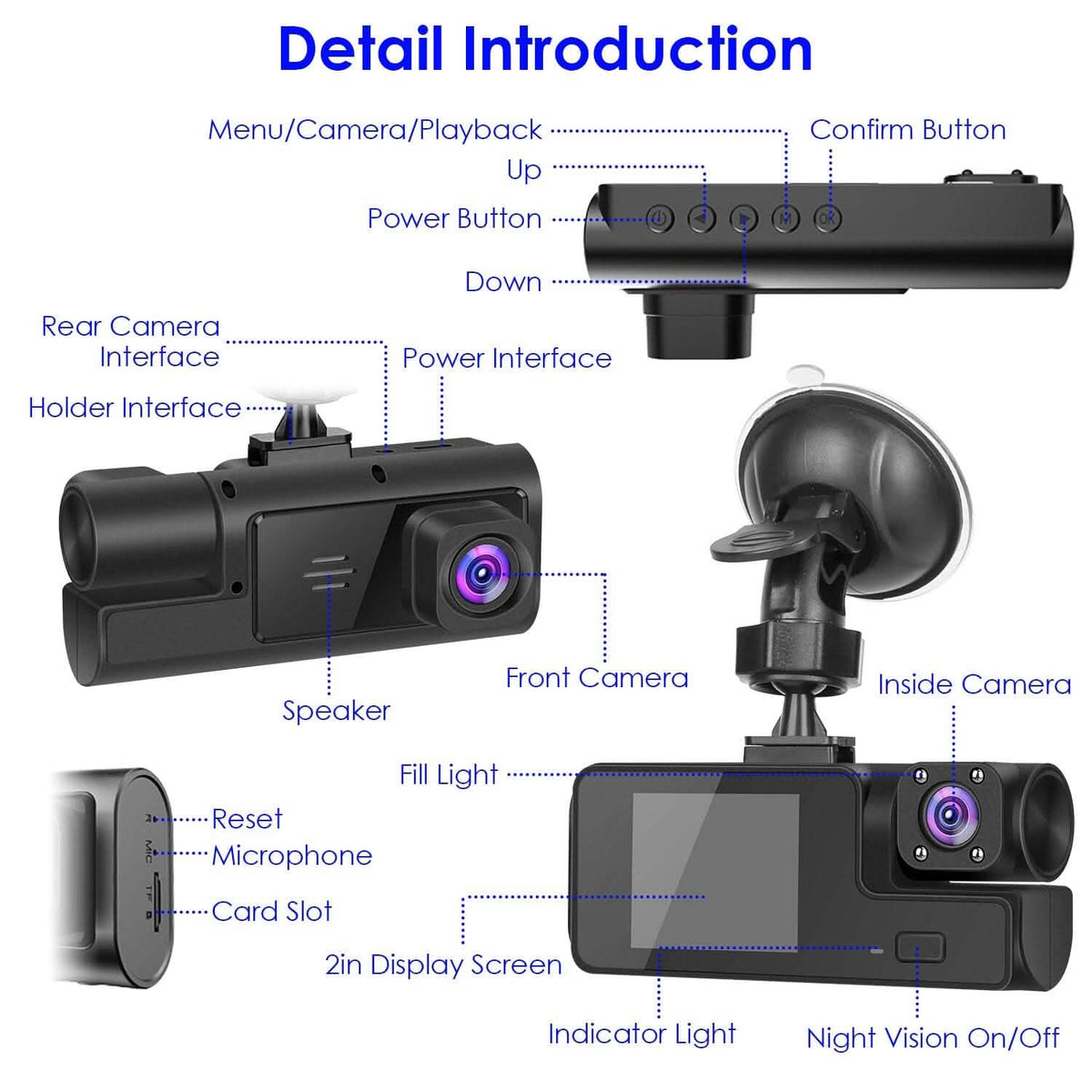 Wifi FHD 1080P Car Dash Cam