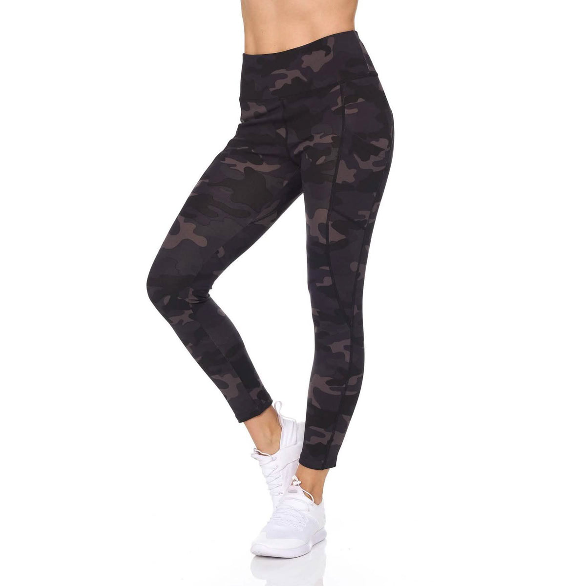 Women's Camo 7/8 High Waist Legging With Pockets