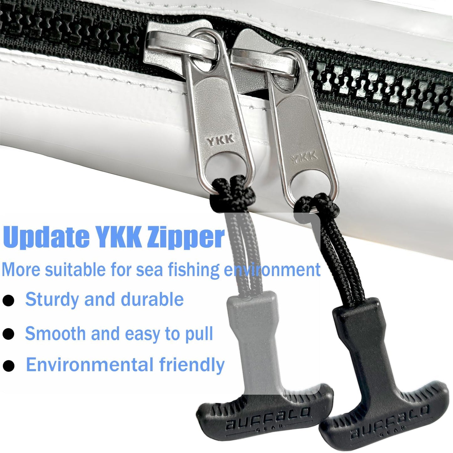 72x30'' Fish Cooler Bag With YKK Zipper, Flat Bottom